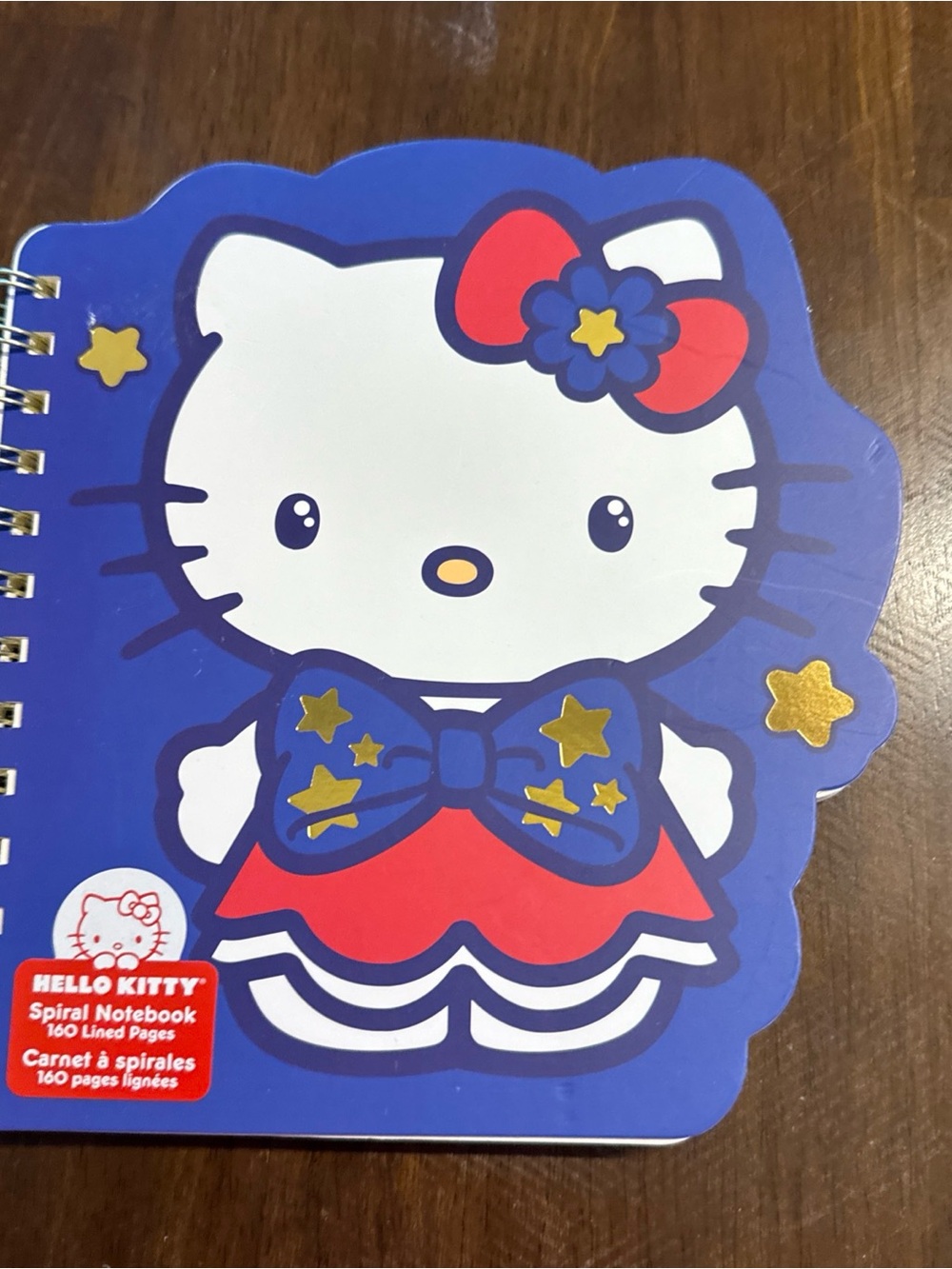 Hello Kitty Notebook - Blue, Red & White - Picture 2 of 5
